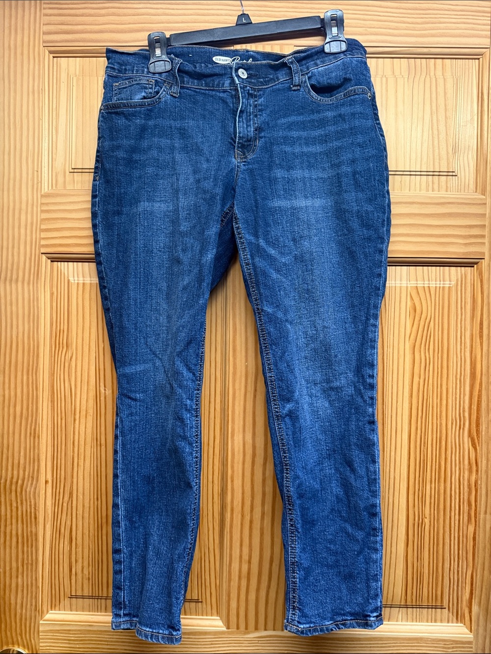 Old Navy Women's Navy Blue Skinny Jeans